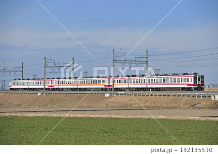 東武日光線　新古河ー栗橋　東武　6050系　6159編成 132135510