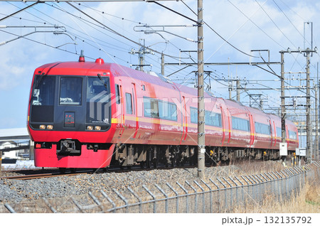 東北本線　栗橋ー東鷲宮　JR東日本　253系1000番台　OM-N2編成（大宮）　日光　きぬがわ 132135792