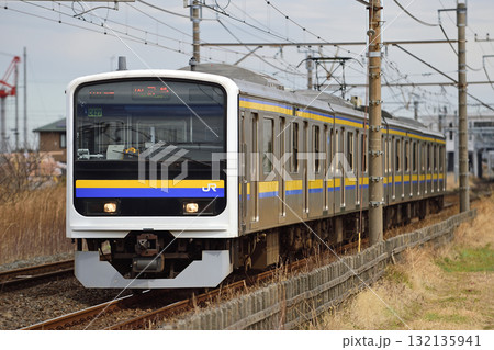 内房線 袖ケ浦-巌根 JR東日本 209系 C427編成(幕張) 内房線 袖ケ浦-巌根 JR東日本 209系 C427編成(幕張) 132135941