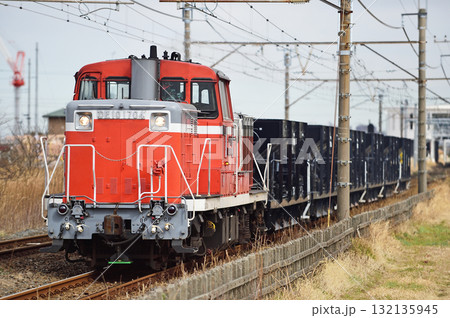 内房線 袖ケ浦-巌根 JR東日本 DE10-1704(高崎)+ホキ800 内房線 袖ケ浦-巌根 JR東日本 DE10-1704(高崎)+ホキ800 132135945