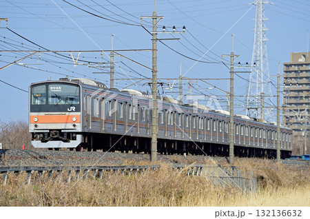 武蔵野線　東川口－東浦和　JR東日本　205系　M17編成（幕張） 132136632