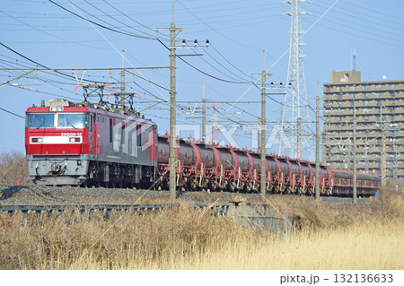 武蔵野線　東川口－東浦和　JR貨物　EH500-12（仙台） 132136633