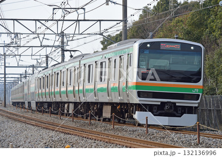 高崎線　本庄－岡部　JR東日本　E231系1000番台　U533編成（小山） 132136996