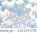 雪の結晶 132137178