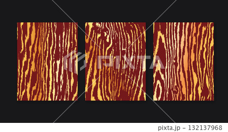 Red wood golden texture 132137968