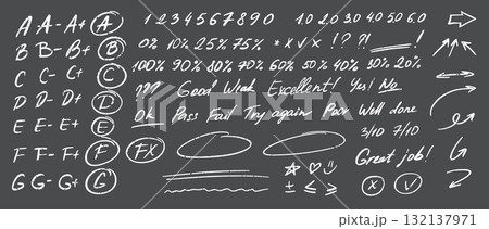 Teacher grading notes 132137971