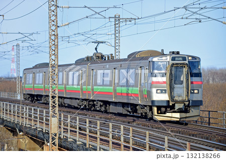 函館本線 豊幌ー江別 JR北海道 731系 G-115編成(札幌) 函館本線 豊幌ー江別 JR北海道 731系 G-115編成(札幌) 132138266