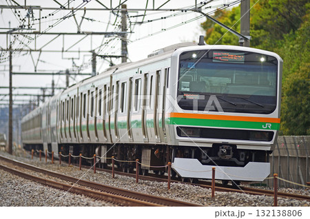 高崎線 岡部-本庄 JR東日本 E231系1000番台 U533編成(小山) 高崎線 岡部-本庄 JR東日本 E231系1000番台 U533編成(小山) 132138806