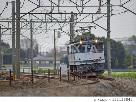 高崎線 岡部-本庄 JR貨物 EF65-2070(新鶴見) 高崎線 岡部-本庄 JR貨物 EF65-2070(新鶴見) 132138843