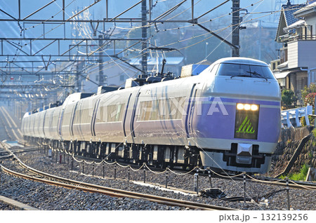 中央本線 上野原 JR東日本 E351系 S24編成(松本) スーパーあずさ 中央本線 上野原 JR東日本 E351系 S24編成(松本) スーパーあずさ 132139256