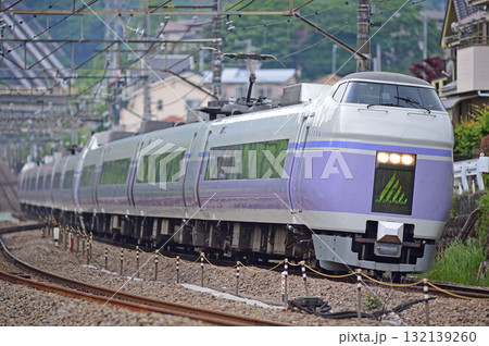 中央本線 上野原 JR東日本 E351系 S24編成(松本) スーパーあずさ 中央本線 上野原 JR東日本 E351系 S24編成(松本) スーパーあずさ 132139260
