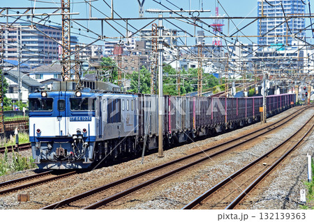 東海道本線　相模貨物　JR貨物　EF64-1034（愛知） 132139363
