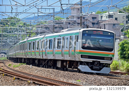 東海道本線　真鶴　JR東日本　E231系1000番台　U45編成（小山） 132139979