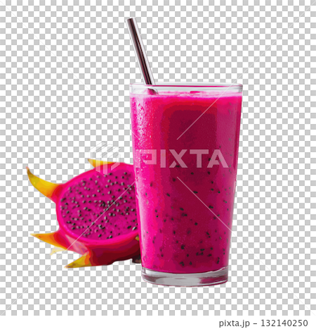 Smoothie Bowl with Dragonfruit on Transparent Background Healthy Lifestyle and Refreshing Drink Theme, Clipart PNG Smoothie Bowl with Dragonfruit on Transparent Background Healthy Lifestyle and Refreshing Drink Theme, Clipart PNG 132140250