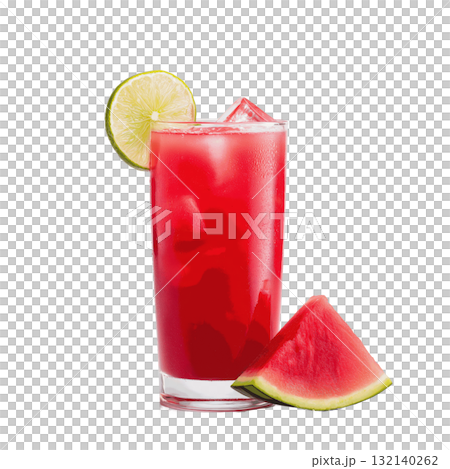 Clipart PNG Refreshing Watermelon Drink in Bright Atmosphere with Empty Space for Summer Themes Clipart PNG Refreshing Watermelon Drink in Bright Atmosphere with Empty Space for Summer Themes 132140262