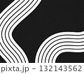 Abstract black white wavy line pattern background geometric design template card element minimalistic vertical horizontal 132143562