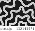 Abstract black white wavy line pattern background geometric design template card element minimalistic vertical horizontal 132143571