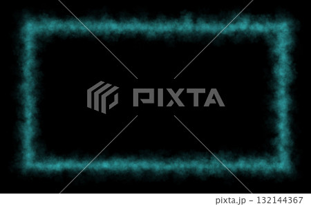 Light blue glowing smoke frame,border on transparent background with foggy neon effect for mystical or sci fi visual design Light blue glowing smoke frame,border on transparent background with foggy neon effect for mystical or sci fi visual design 132144367