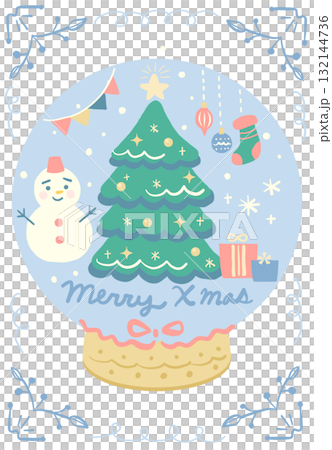 Merry Christmas! Snow globe 132144736