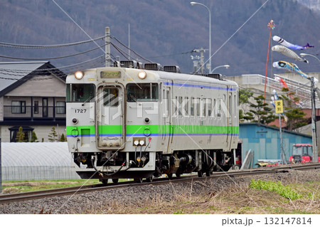 石北本線　愛別－伊香牛　JR北海道　キハ40-1727（旭川） 132147814