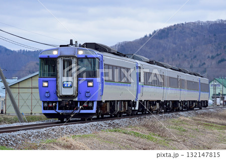 石北本線　中愛別－愛別　JR北海道　キハ183系　大雪 132147815