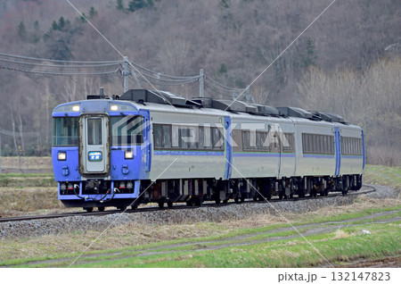 石北本線　中愛別－愛別　JR北海道　キハ183系　大雪 132147823