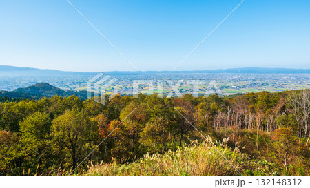 散居村展望広場:砺波平野の眺め 散居村展望広場:砺波平野の眺め 132148312
