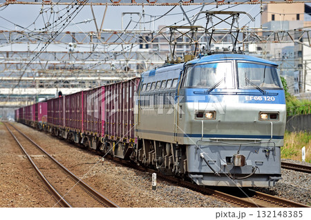 東海道本線 平塚 JR貨物 EF66-120(吹田) 東海道本線 平塚 JR貨物 EF66-120(吹田) 132148385