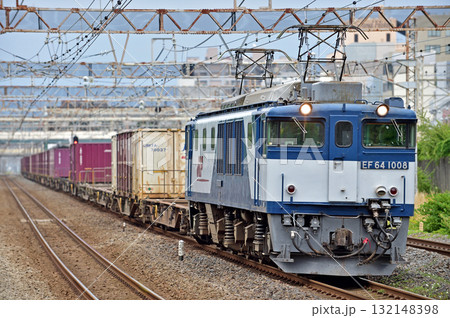 東海道本線　平塚　JR貨物　EF64-1008（愛知） 132148398