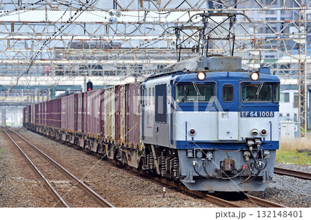 東海道本線　平塚　JR貨物　EF64-1008（愛知） 132148401