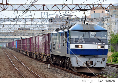 東海道本線 平塚 JR貨物 EF210-139(吹田) 東海道本線 平塚 JR貨物 EF210-139(吹田) 132148620