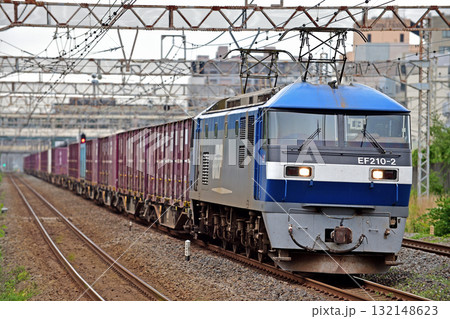 東海道本線　平塚　JR貨物　EF210-2（岡山） 132148623