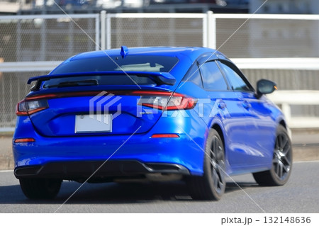 青い国産スポーツカー 青い国産スポーツカー 132148636