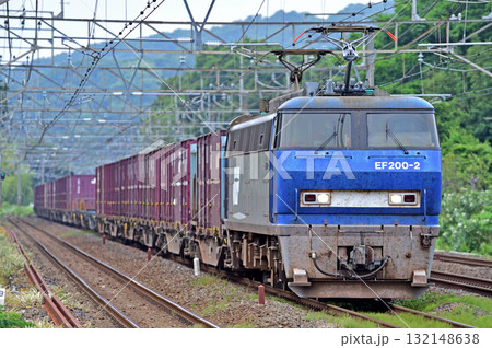 東海道本線　二宮－国府津　JR貨物　EF200-2（吹田） 132148638