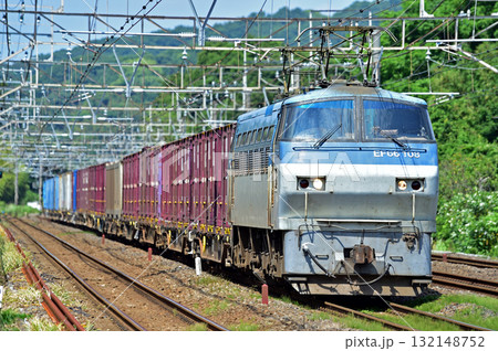東海道本線 二宮-国府津 JR貨物 EF66-108(吹田) 東海道本線 二宮-国府津 JR貨物 EF66-108(吹田) 132148752