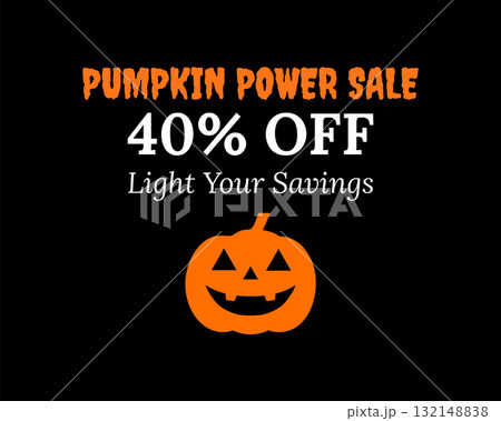 pumpkin power sale halloween discount offer 132148838