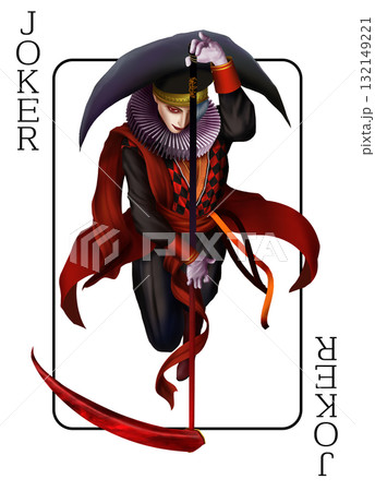 リアルなトランプのジョーカー 132149221