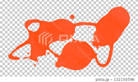 red watercolor splash brush isolated on transparent background red watercolor splash brush isolated on transparent background 132150596