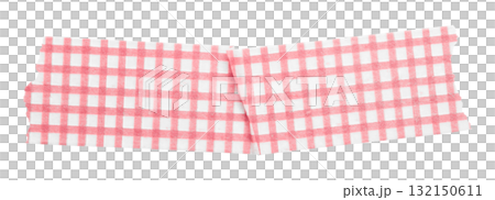 pink patterned sticker paper tape isolated on transparent background pink patterned sticker paper tape isolated on transparent background 132150611