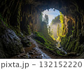 Exit from the cave 132152220