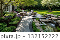 Beautiful landscape design 132152222