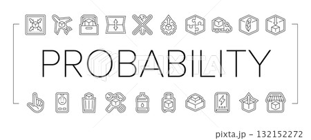portability convenience product icons set vector portability convenience product icons set vector 132152272