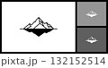 Mountain Peak Icon for Adventure and Hiking Brand 132152514