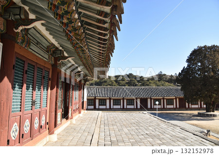 A Korean Buddhist temple in Kaesong, North Korea 132152978