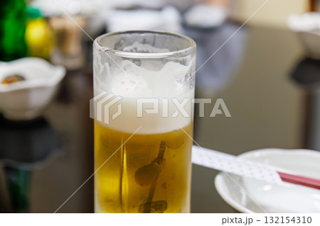 ビールで乾杯。もつ焼き屋で晩御飯。静岡県下田市-2025 132154310