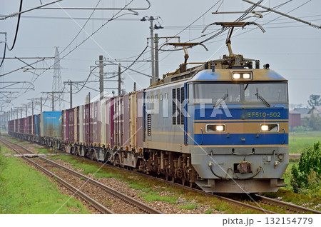 信越本線 見附-帯織 JR貨物 EF510-502(富山) 信越本線 見附-帯織 JR貨物 EF510-502(富山) 132154779