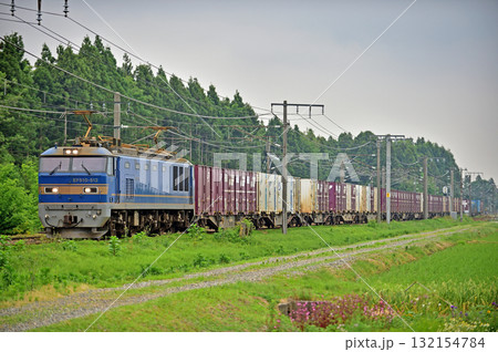 信越本線　帯織－見附　JR貨物　EF510-512（富山） 132154784