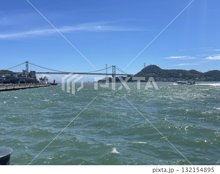 山口県下関市から関門橋02 132154895