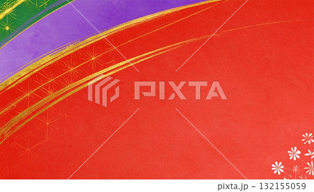 和紙(赤、桃色) 和紙(赤、桃色) 132155059