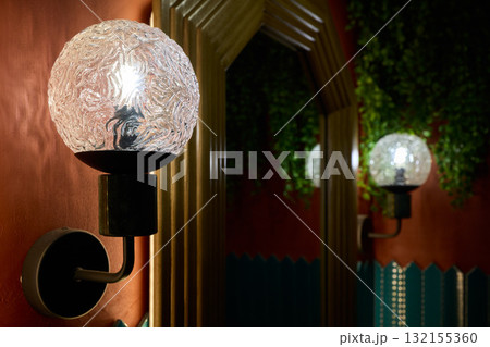 An Artistic Lighting Fixture that Features a Unique Design in Beautiful, Vibrant Colors An Artistic Lighting Fixture that Features a Unique Design in Beautiful, Vibrant Colors 132155360